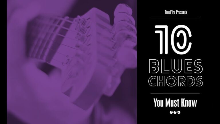 10 Blues Guitar Chords You MUST Know | Open G Tuning