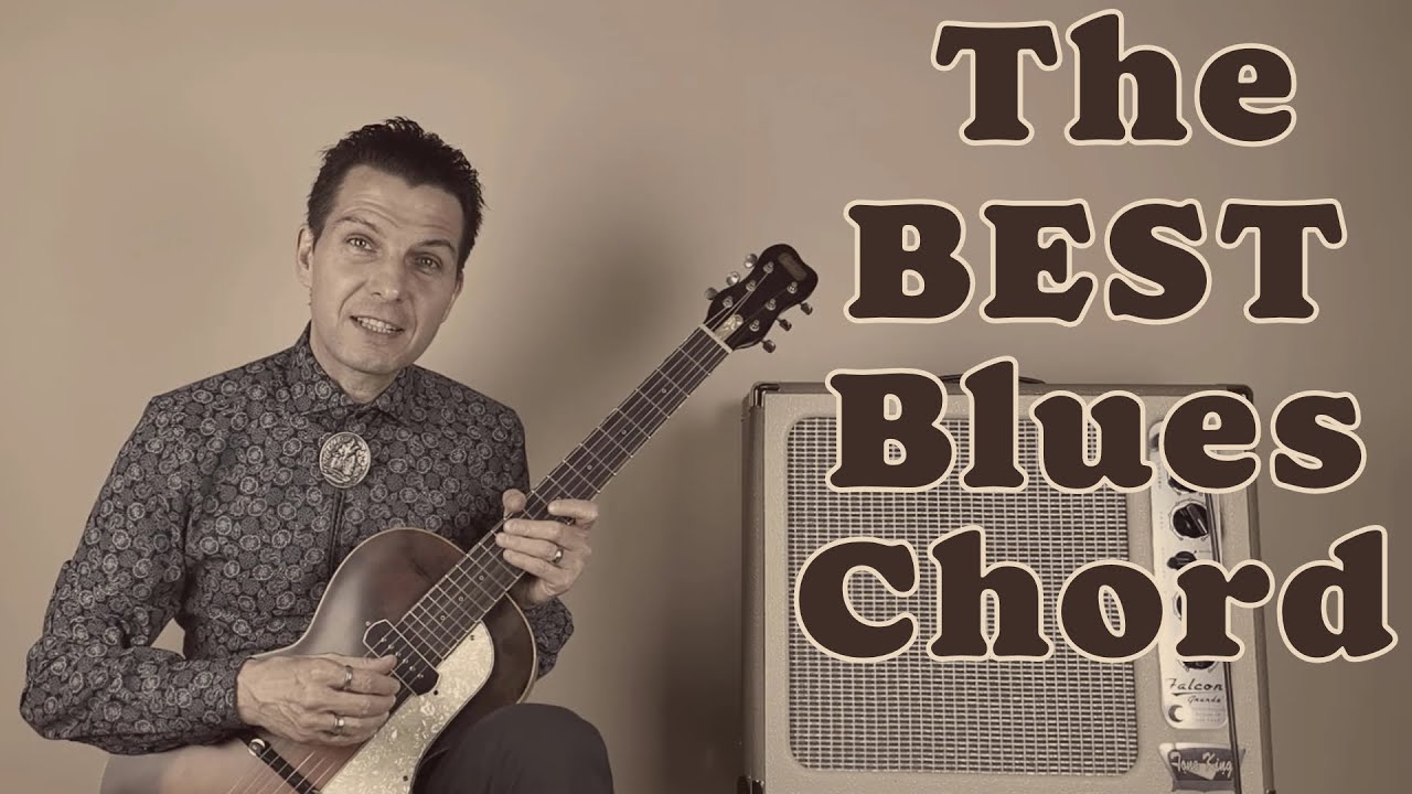 The BEST Blues chord – easy Blues guitar rhythm tutorial – How to play