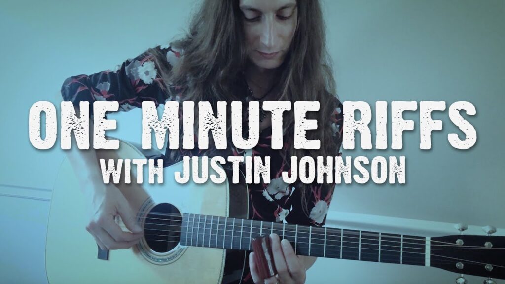 “ONE MINUTE RIFFS” GUITAR LESSON 2 Slide Guitar Riff in Standard
