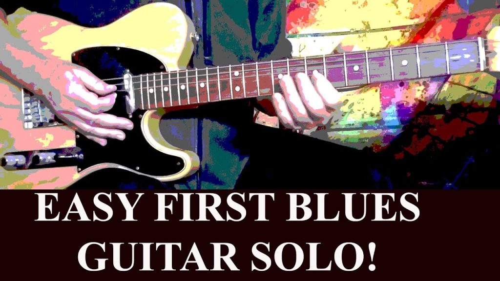 BEGINNING BLUES GUITAR LESSON – PART 4 – EASY FIRST BLUES GUITAR SOLO ...
